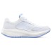 Skechers WOMEN'S GO WALK Cushioning Breathable Coverage Rebound Low-Top Casual Running Shoes Women's White Blue WHITE/LIGHT BLUE, 35
