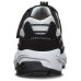 Skechers Slip Resistant Cushioning Abrasion Resistant Low Top Kids Lifestyle Shoes Black/White Teenagers 33.5