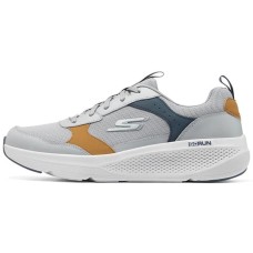 Skechers GO RUN Elevate Running Shoes Men Low Top Gray/Marine Blue 43.5
