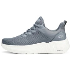 Skechers Cushioning Slip Resistant Breathable Rebound Low Top Running Shoes Men's Gray Серый, 42.5