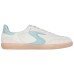 Skechers Anti-Slip Wear-Resistant Low-Top Skateboard Shoes Women's White Blue natural/aqua, 37