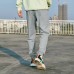 Skechers Colorful Knitted Sports Pants Men's Medium Heather Gray Серый, XL