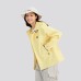 Skechers Mountain And Wild Outdoor Series Breathable Windbreaker Jacket Women's Lemon Egg White Yellow Lemon Egg White Yellow, XL