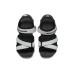 Skechers D'LITES 2.0 Beach Sandals Women's Black White 37