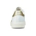 Skechers Anti Slip Wear Resistant Low Top Skateboard Shoes Women's White Gold Белый, 38.5