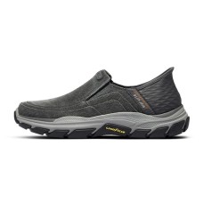 Skechers Slip Ins Men's Casual Shoes Men's Charcoal Gray Серый, 40