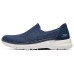Skechers Go Walk 6 Durable Breathable Lightweight Low Top Casual Shoes Men's Blue Синий, 43.5