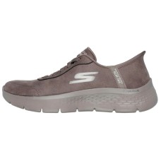 Skechers Go Walk Fle Slip Resistant, Abrasion Resistant, Lightweight Low Top Casual Shoes Women's Brown Коричневый, 36