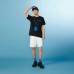 Skechers T Shirt Unisex Carbon Black Carbon Black 0018, S