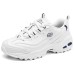 Skechers D'LITES 1.0 Anti Slip Wear Resistant Low Top Chunky Sneakers Women's White Blue White blue, 37