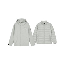 Skechers Other Windbreaker Jacket Men's Moon Rock Gray Moon Gray-00MV, S
