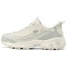 Skechers DLITES Slip-Resistant Low-Top Chunky Sneakers Women's Beige White Blue Beige White Blue, 36