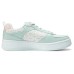 Skechers Slip Resistant Cushioning Abrasion Resistant Low Top Skateboard Shoes Women's White Blue White blue, 35
