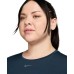One Classic Plus Size Dri-FIT Short-Sleeve Top Armrnv/bla, 1X