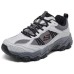 Skechers OUTDOOR Anti-Slip Wear-Resistant Low-Top Running Shoes Men's Gray Серый, 39.5