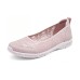 Skechers Cushioned Wear-Resistant Breathable Low-Top Casual Shoes Women's Pink Розовый, 38.5