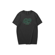 Skechers Drop Shoulder Sleeve T-Shirt Men's Carbon Black/0018, L