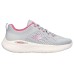 Skechers Go Run Lite Anti-Slip Wear-Resistant Low-Top Running Shoes Women's Gray Pink 35