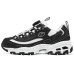 Skechers Girls Anti-Kick Cushioning Kids Lifestyle Shoes Black White Teenagers Черно-белый, 27.5