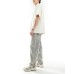 Pull&Bear baggy fit jacquard jean in washed blue Синий, EU 36 - W29 L32