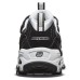 Skechers Kids Slip Resistant, Abrasion Resistant, Breathable Low Top Kids Lifestyle Shoes White Black Kids' 35