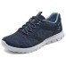 Skechers Cushioned Wear-Resistant Lightweight Low-Top Running Shoes Women's Navy Синий, 37