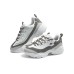 Skechers D'LITES 1.0 Wear-resistant And Lightweight Low-Top Casual Shoes Men's White Black Черно-белый, 41
