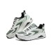 Skechers Uno Cushioning Anti-Slip And Wear-Resistant Low-Top Casual Running Shoes Men's White Green White green, 41