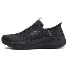 Skechers Cushioning Anti-Slip And Wear-Resistant Low-Top Running Shoes Men's Black Черный, 42
