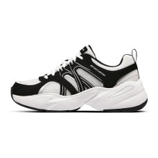 Skechers D'LITES 4.0 Breathable Low Top Chunky Sneakers Women's Black White Черно-белый, 40