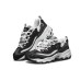 Skechers D'LITES 1.0 Panda Cushioning, Slip Resistant, And Breathable Low Top Chunky Sneakers Women's Black White 35