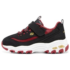 Skechers Kids Toddler Shoes Baby Красно-черный, 22