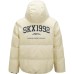 Skechers Skx Classic Sports Series Down Jacket Unisex Pearl Ecru Pearl Ecru-034H, XS