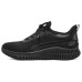Skechers Cushioning Wear-Resistant Rebound Low-Top Running Shoes Men's Black Черный, 39.5