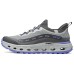 Skechers Slip Ins Anti-Slip Wear-Resistant Low-Top Running Shoes Women's Gray Purple Серый с фиолетовым, 36