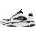 Skechers Lifestyle Arizin Cushioning Anti-Slip Wear-Resistant Breathability Low-Top Casual Shoes Men's Black White 41