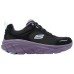 Skechers Anti-Slip Wear-Resistant Low-Top Casual Running Shoes Women's Black Purple Черно-фиолетовый, 38