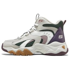 Skechers D'Lites Sneaker 'Beige Purple White' Women's Серо-коричневый, 35.5