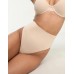 Dorina Evelyn high leg contour shaping thong in biscuit Бежевый, US 16