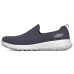 Skechers GO WALK Max Casual Shoes Men Low Top Black/Gray 40