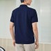 Skechers Polo Shirt Men's Marine Blue Marine Blue/00DU, S