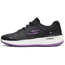 Skechers GOrun Pulse 2 Cushioning Breathable Low-Top Casual Running Shoes Women's Black Purple Черно-фиолетовый, 35