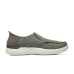 Skechers Slip Ins Slip-Ins Technology Cushioned Slip-Resistant Low-Top Casual Shoes Men's Khaki Зеленый, 39.5