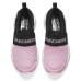 Skechers Girls Abrasion Resistant Slip Resistant Low Top Kids' Running Shoes Pink Black Teenagers Black Pink, 35