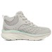 Skechers D'Lux Walker Cushioning Slip Resistant Mid Top Casual Shoes Women's Gray 37
