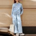 Skechers Knitted Sweatpants Women's Cashmere Blue/00F5 Cashmere Blue/00F5, XL