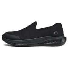 Skechers Anti-Slip And Wear-Resistant Breathable Low-Top Casual Shoes Men's Black Черный, 39.5