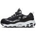 Skechers D'Lites 1.0 Running Shoes Black/White Women's 35