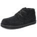 Skechers SKECHERS MENS USA Anti-Slip Wear-Resistant Mid-Top Casual Shoes Men's Black Черный, 42