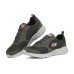 Skechers Cushioning Anti-Slip Wear-Resistant Breathability Low-Top Running Shoes Men's Charcoal Gray 40